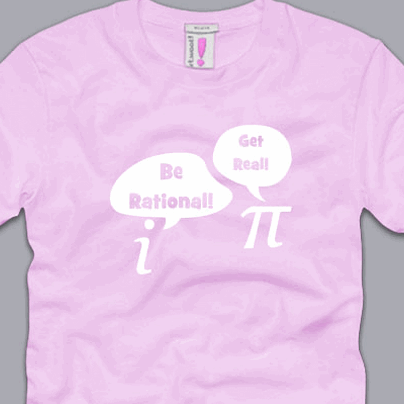 get real be rational t shirt