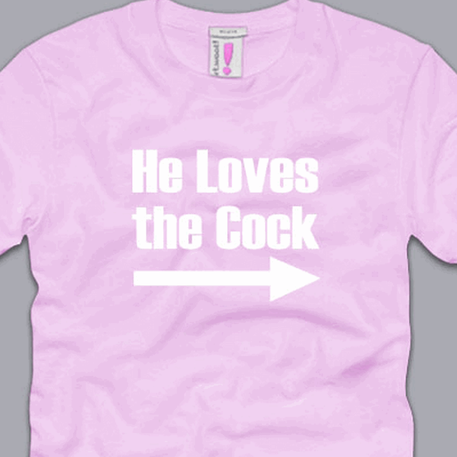 He Loves The Cock T Shirt S M L Xl 2xl 3xl Funny Sex Humor Gag Cool Awesome Tee 1306