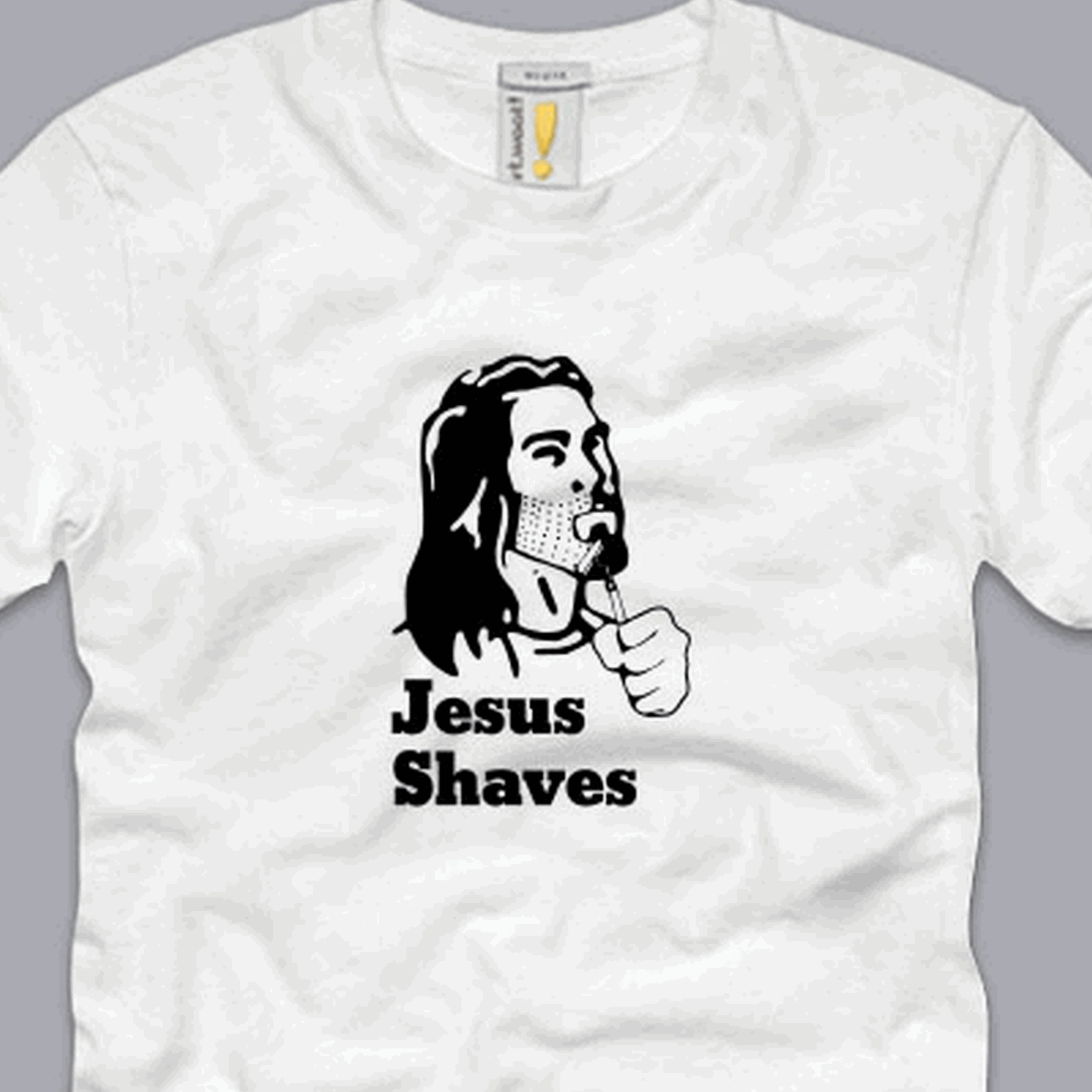 jesus shaves shirt