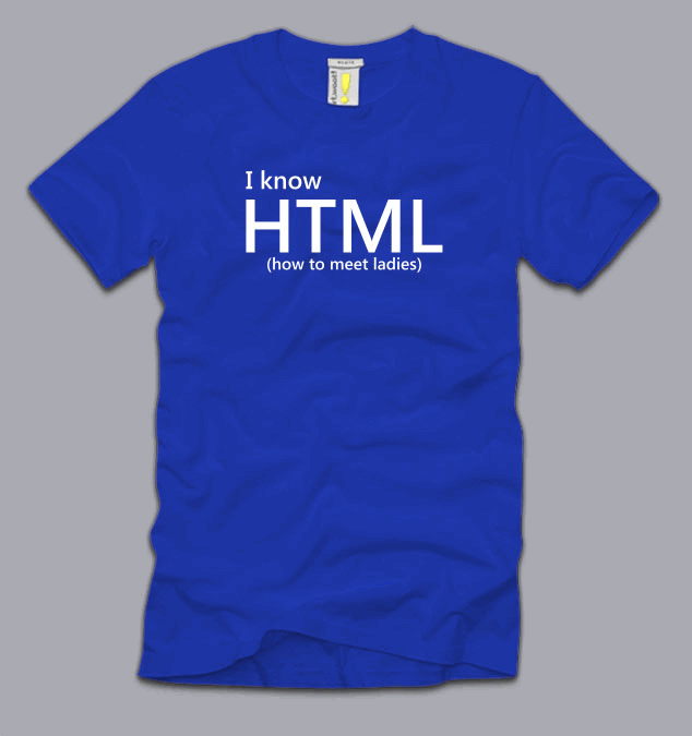 html 5 shirt